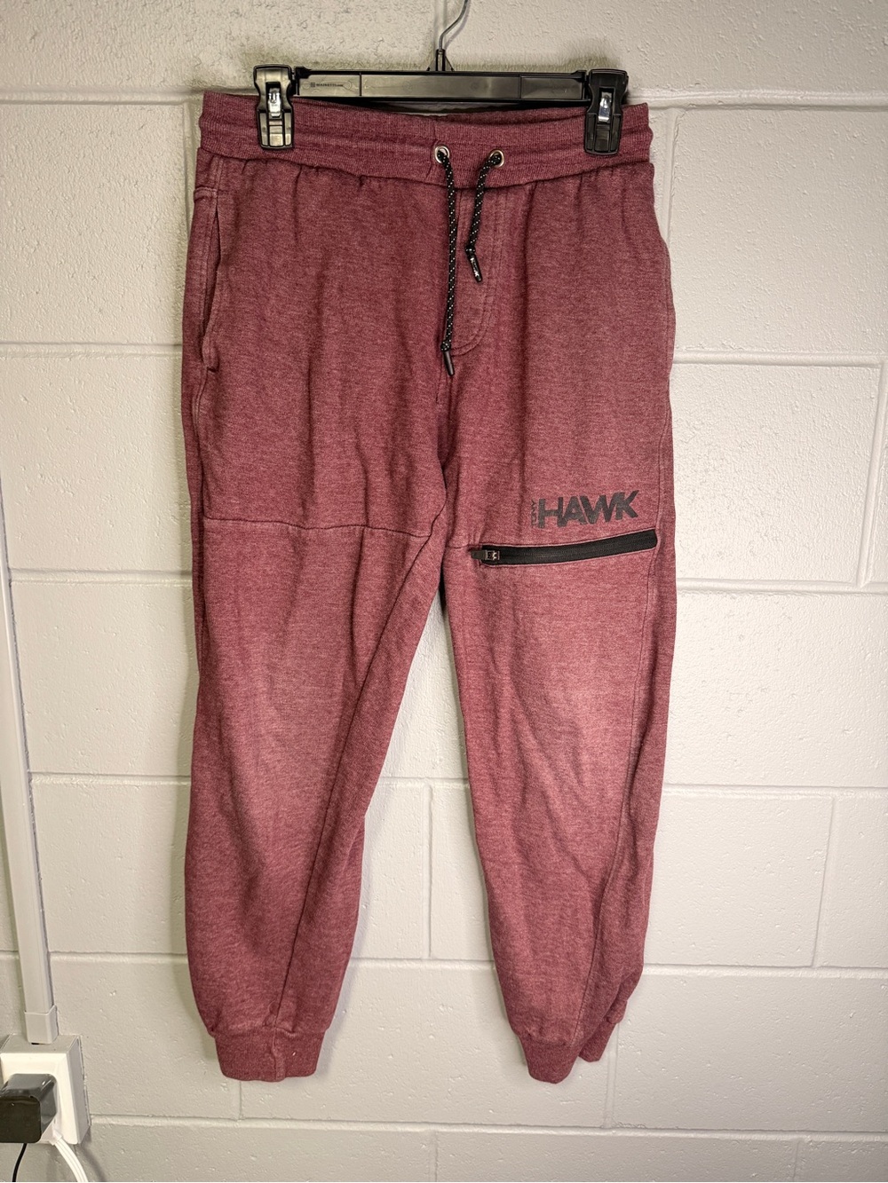 Tony Hawk Mens M/M Cargo Zip Pocket Jogger Pants